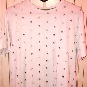 White palm tree shirt